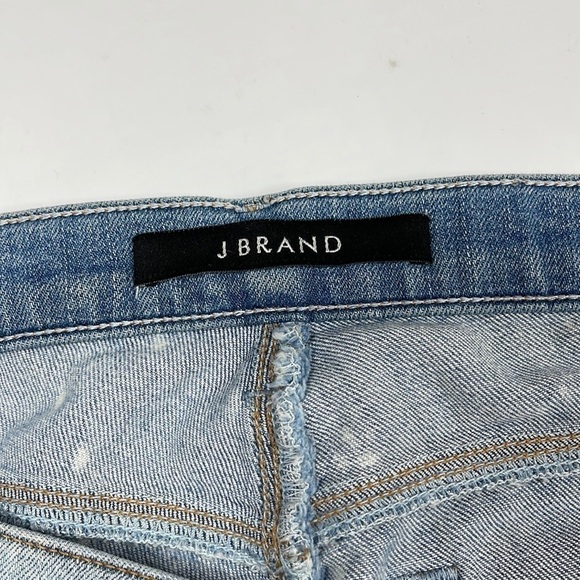 J Brand Zephyr Bleach Marked Denim Skinny Jeans Size 27 - Picture 3 of 9